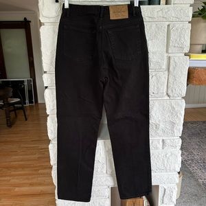 Vintage | Calvin Klein Jeans CK High-Rise Black Tapered Leg Jeans